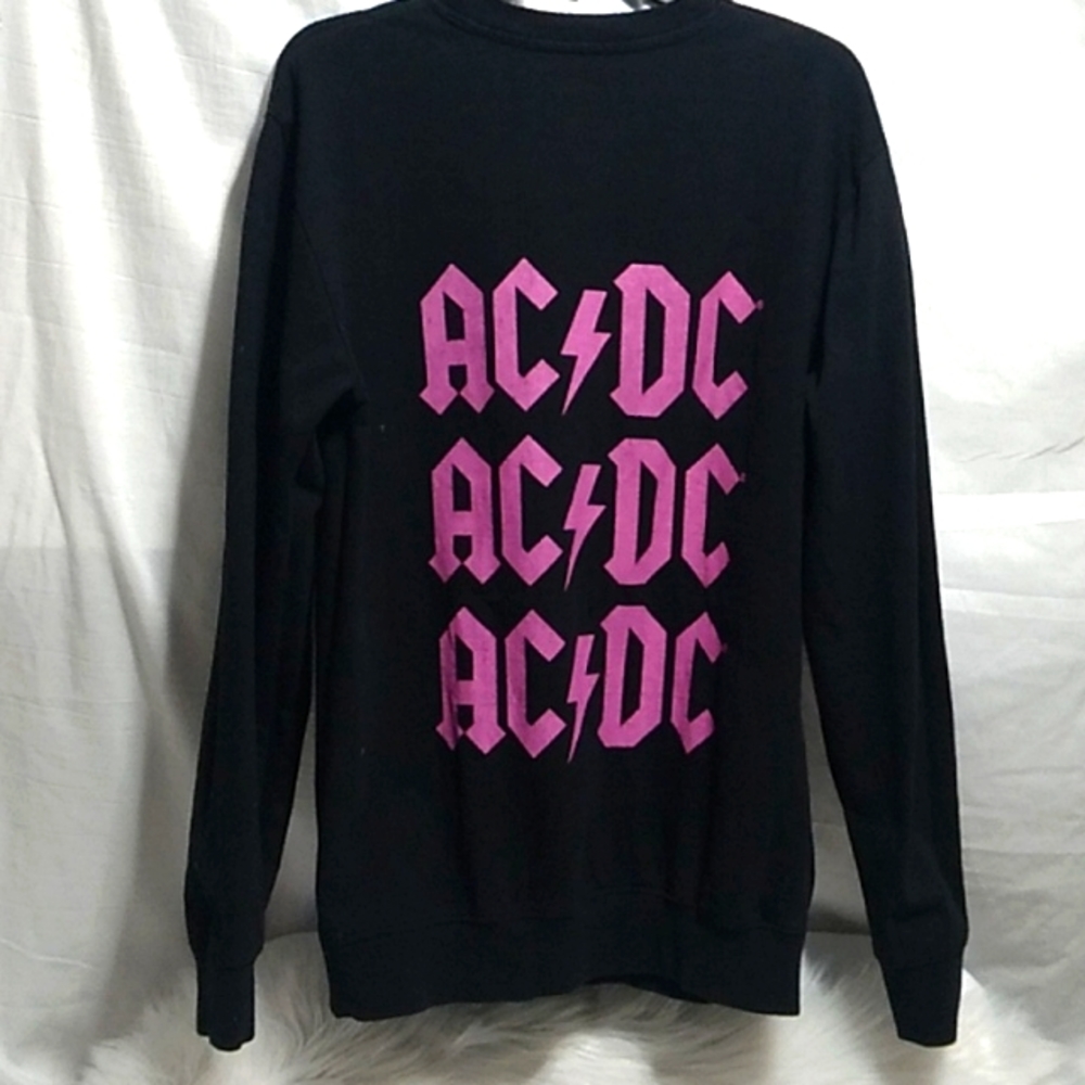 AC/DC Sweater W/Few Light Flaws Sz.S Fits Up To M (BX15) - Picture 2 of 6